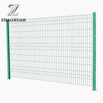 Decorative 3D Wire Mesh Fence Curved Garden Fence